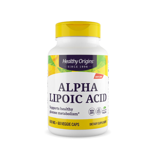 抗氧健糖硫辛酸Alpha Lipoic Acid 600毫克 60粒