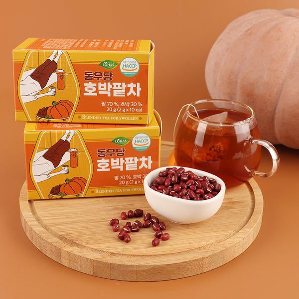 【買一送一】南瓜紅豆茶 10茶包【此日期前最佳：2023年7月26日】