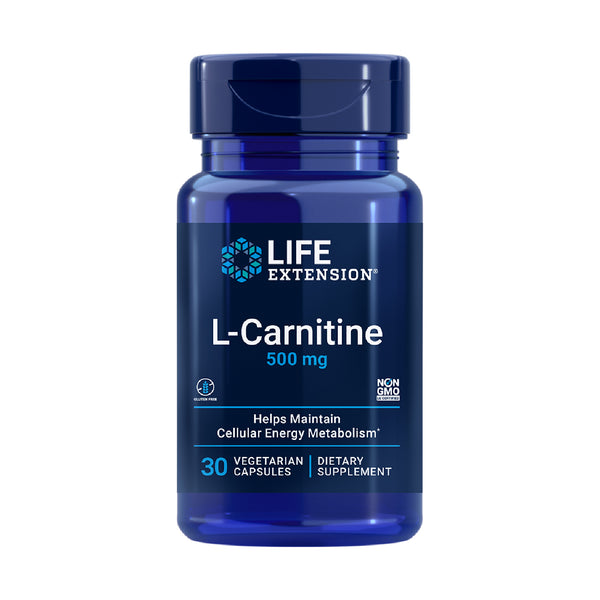 消脂抗氧Carnitine 500毫克 30粒 (此日期前最佳：2025年7月31日)