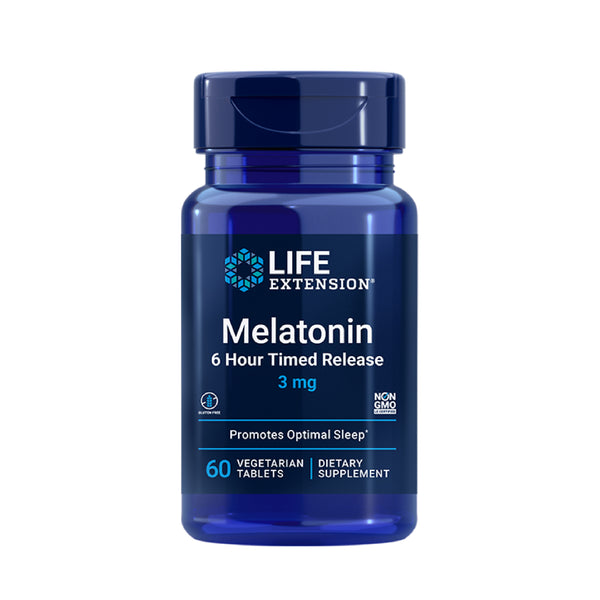 緩釋長效褪黑素Melatonin 3毫克 60粒