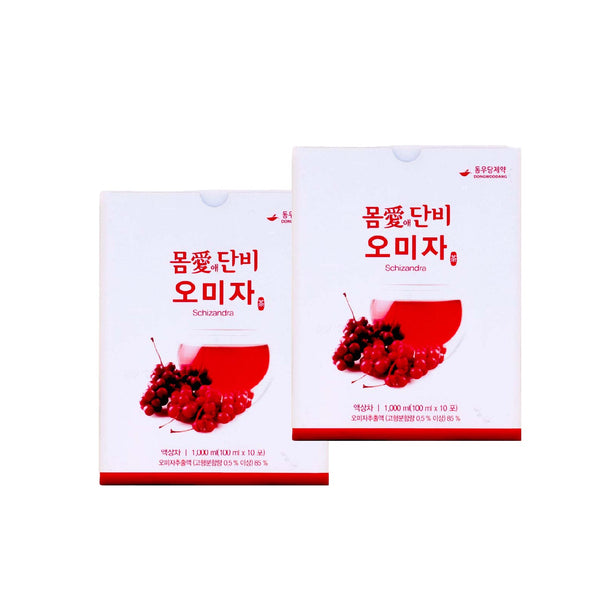 天然韓國五味子汁 100毫升 x 10包 【2盒裝】