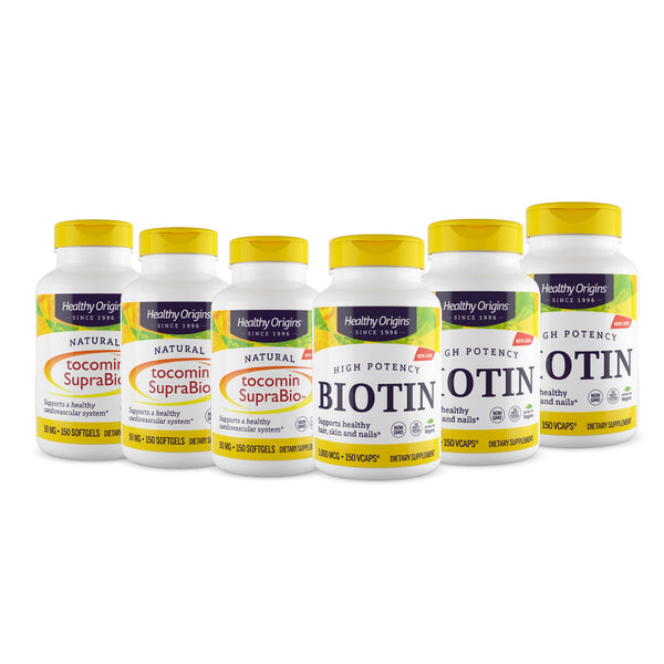 Tocomin Biotin 雙效護髮套裝 (8個月份量)